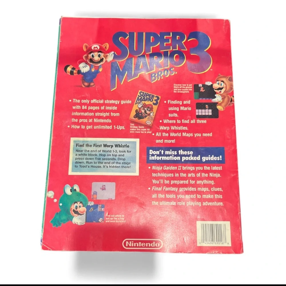 Strategy Guide Nintendo Power - Super Mario Bros. 3 - Red Cover